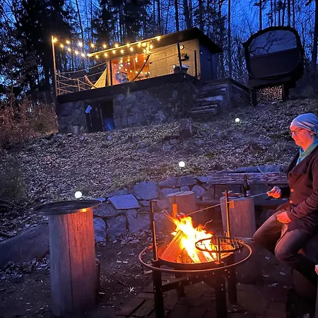 Tinyhouse Veranda Vakantiehuis *